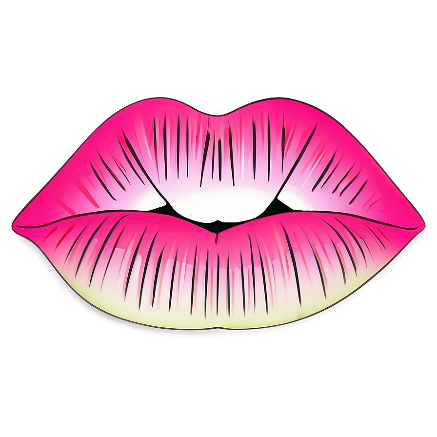 Pink Lips Vector Png 55 PNG Image