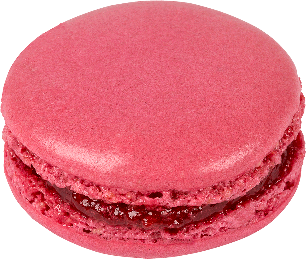 Pink Macaron Dessert.png PNG Image