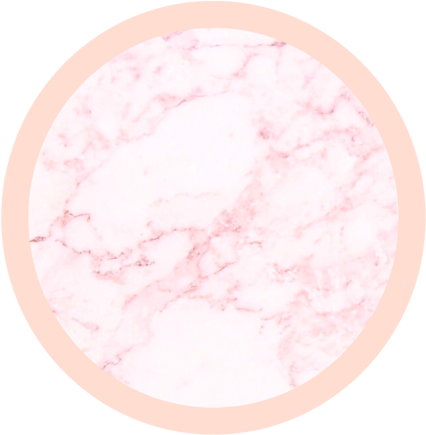 Pink Marble Circle Texture PNG Image