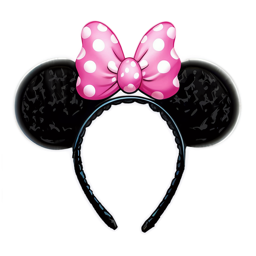 Pink Minnie Mouse Ears Png 19 PNG Image