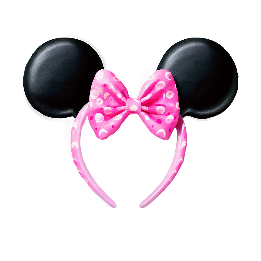 Pink Minnie Mouse Ears Png Ooy PNG Image