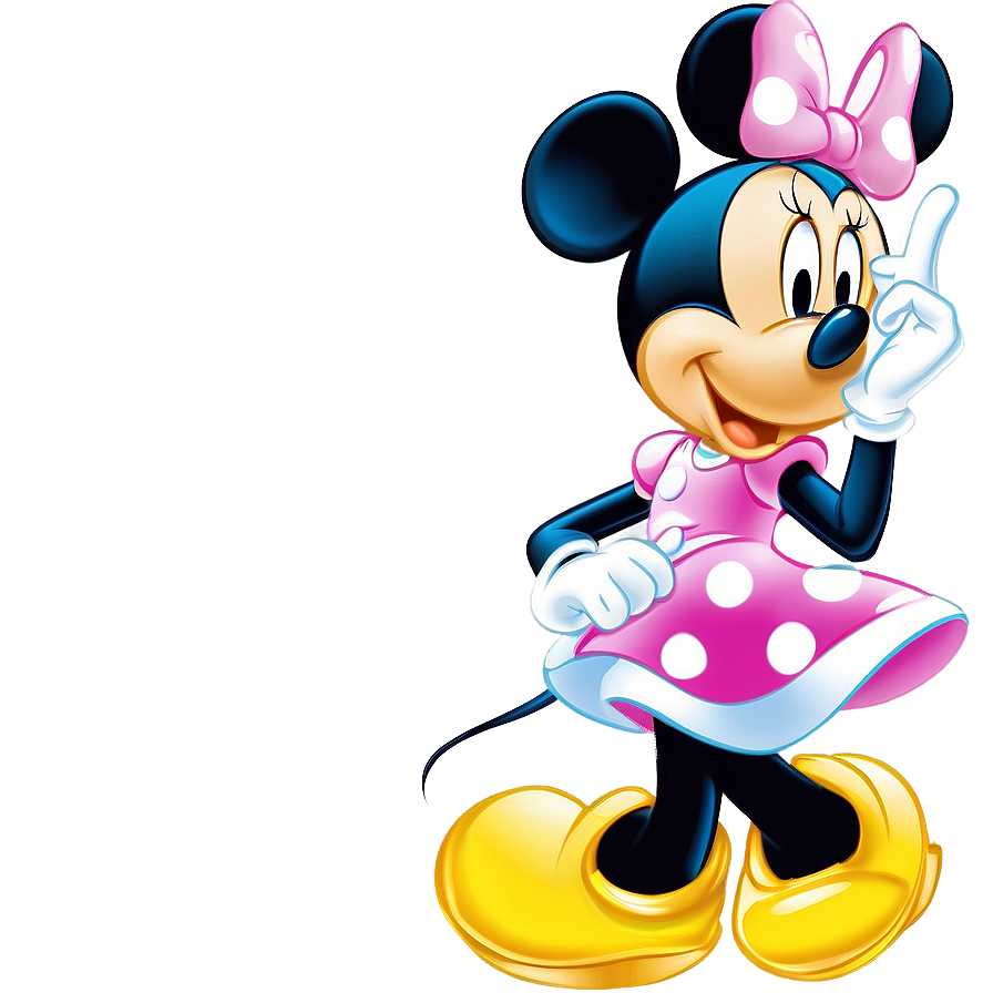 Pink Minnie Mouse For Kids Png 06212024 PNG Image