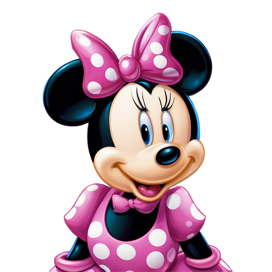 Pink Minnie Mouse Graphic Png 38 PNG Image