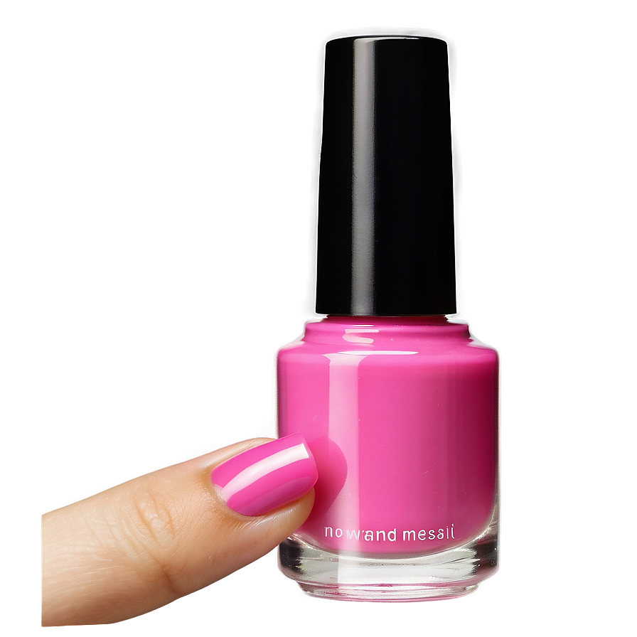 Pink Nail Polish Png Ppt34 PNG Image