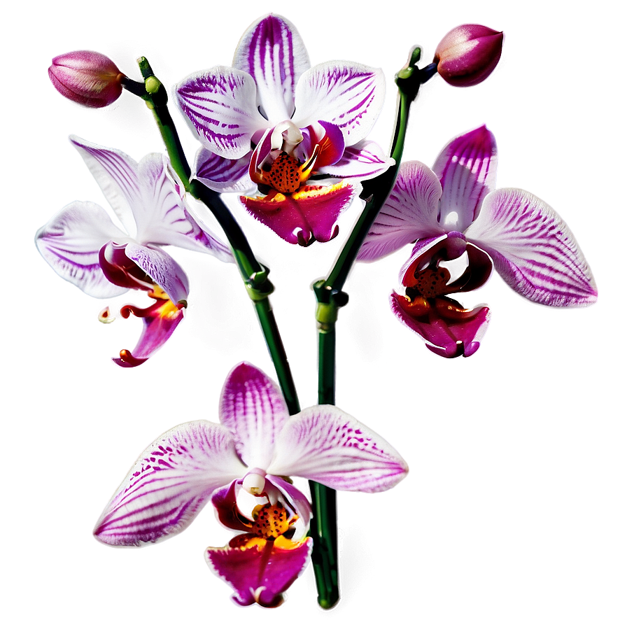 Pink Orchids Png Ftr PNG Image