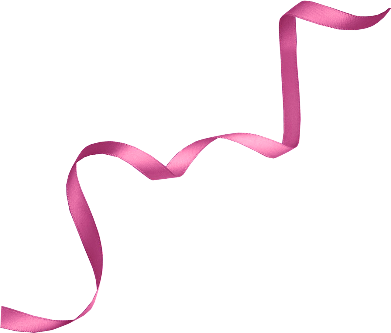 Pink Ribbon Symbol Breast Cancer Awareness PNG Image