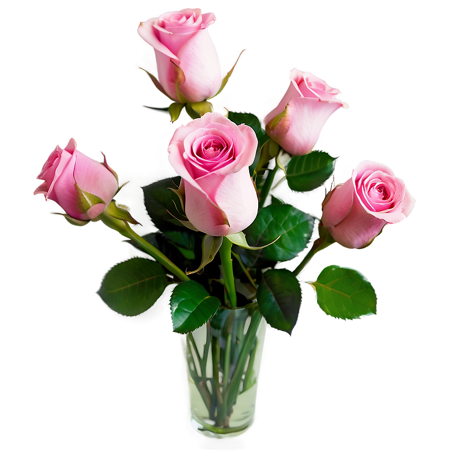 Pink Rose Arrangement Png Bsy PNG Image