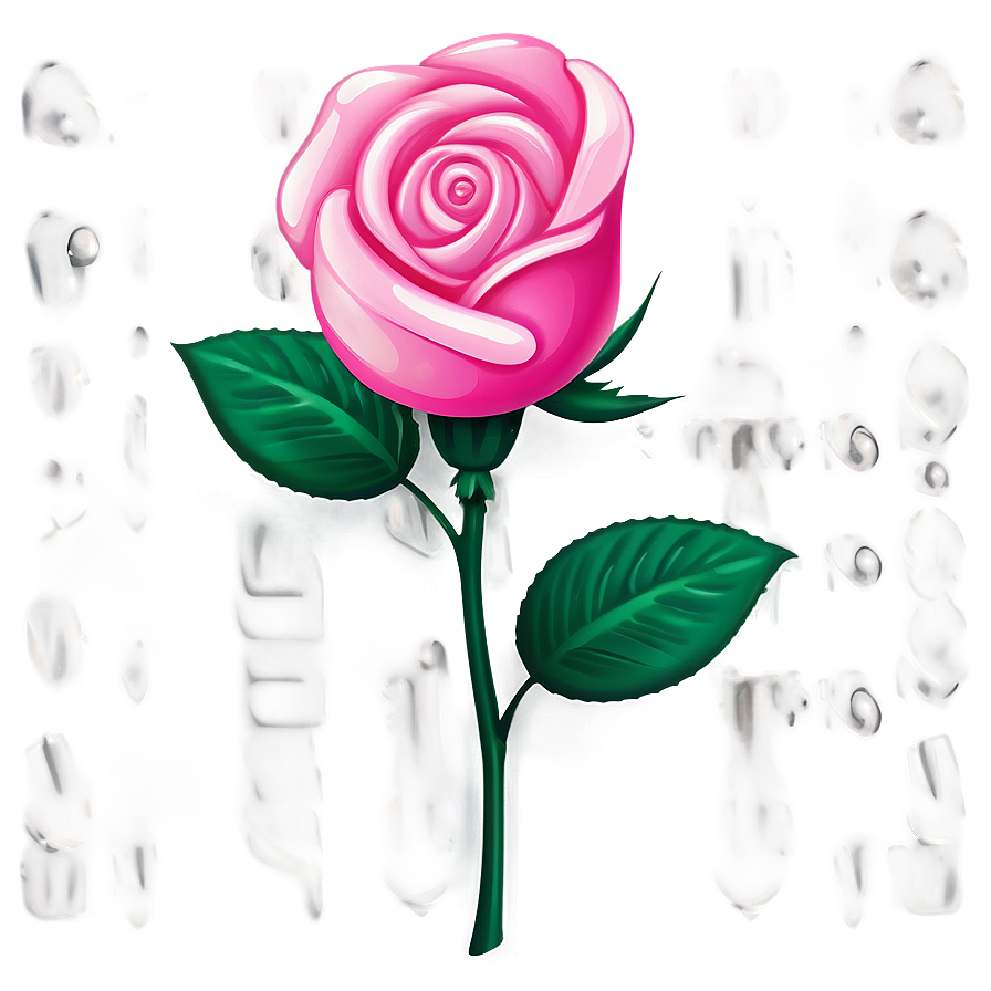 Pink Rose Charm Png 05242024 PNG Image