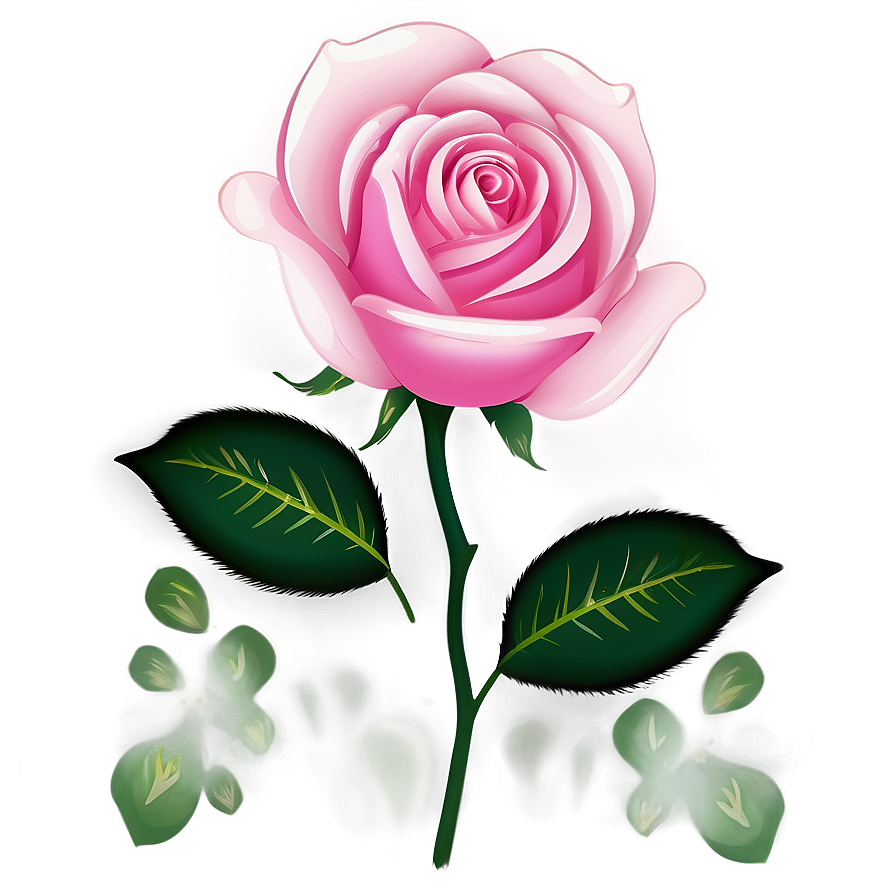 Pink Rose Clipart Png 06272024 PNG Image