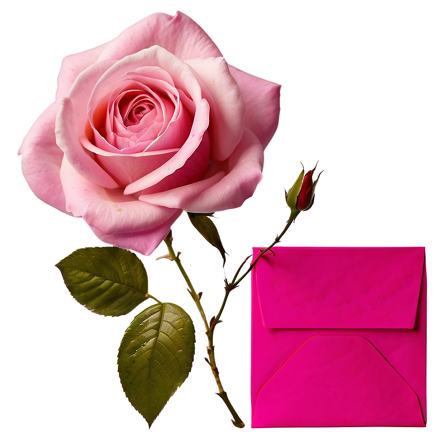 Pink Rose Invitation Png Tnc69 PNG Image