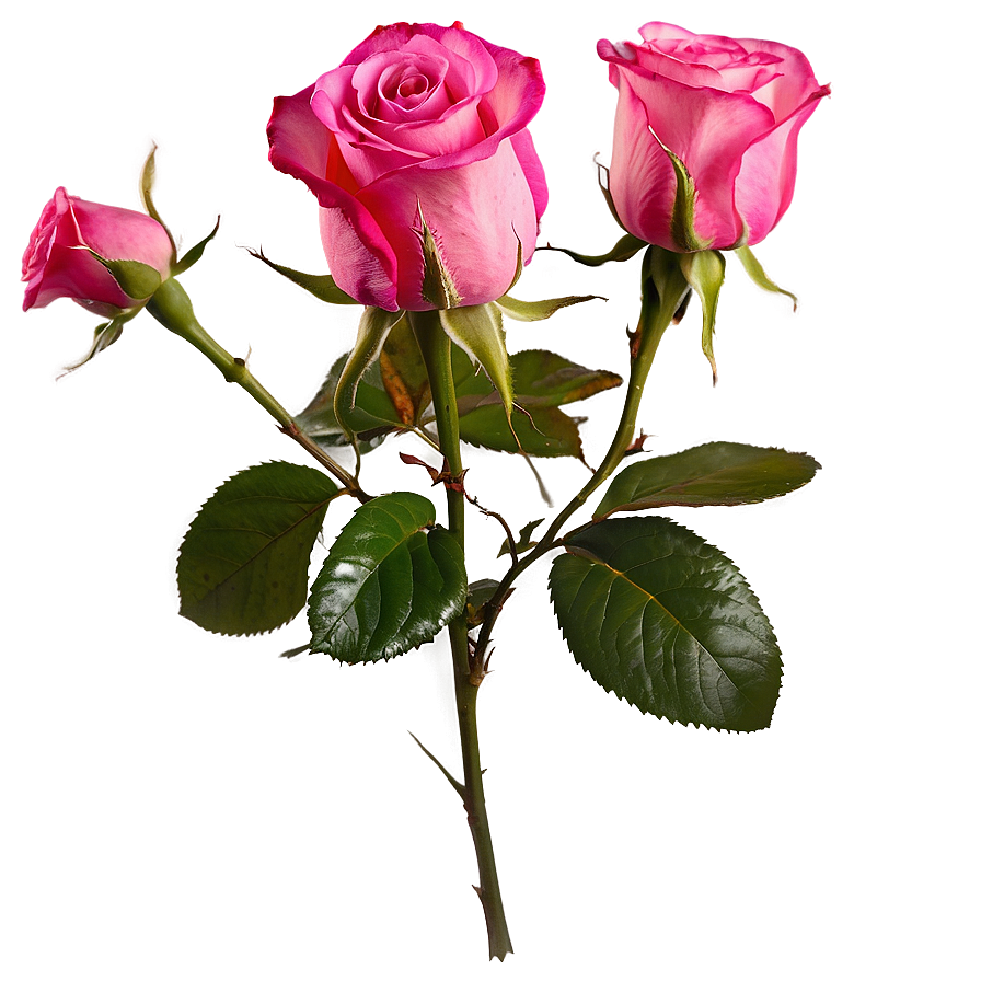 Pink Roses In Sunlight Png 7 PNG Image