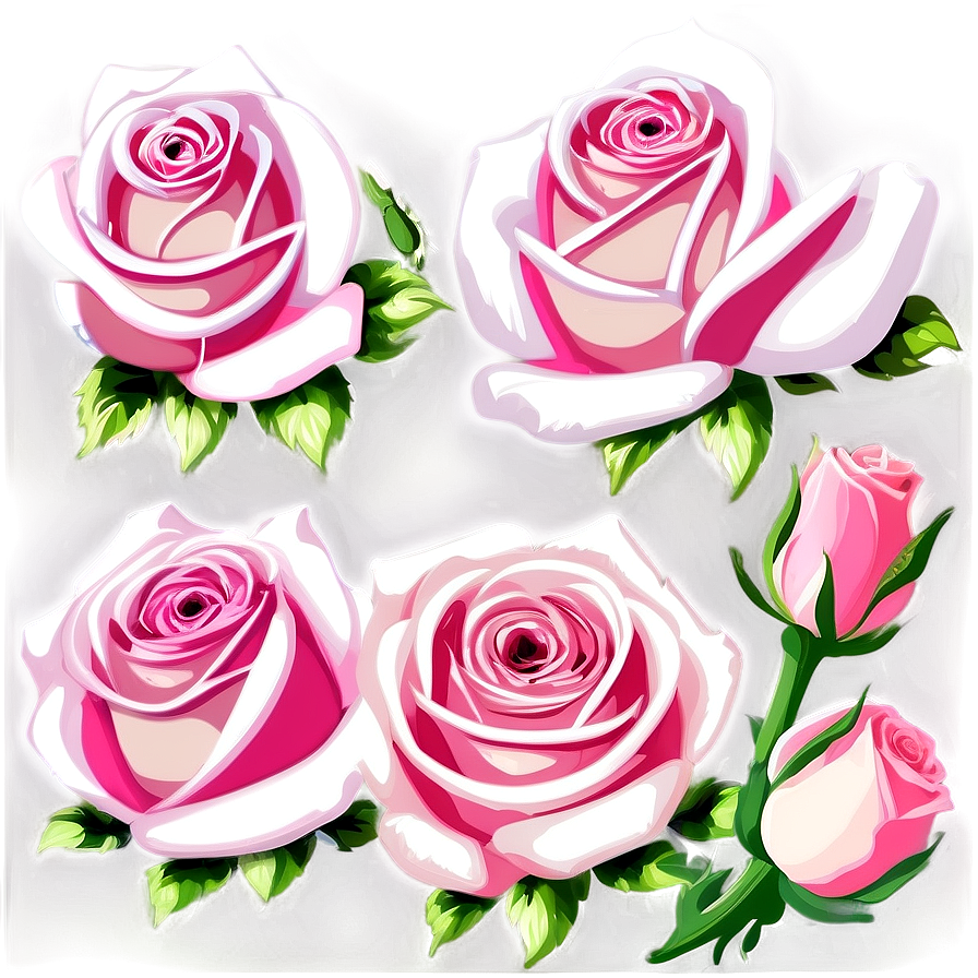 Pink Roses Spring Bouquet Png 06122024 PNG Image