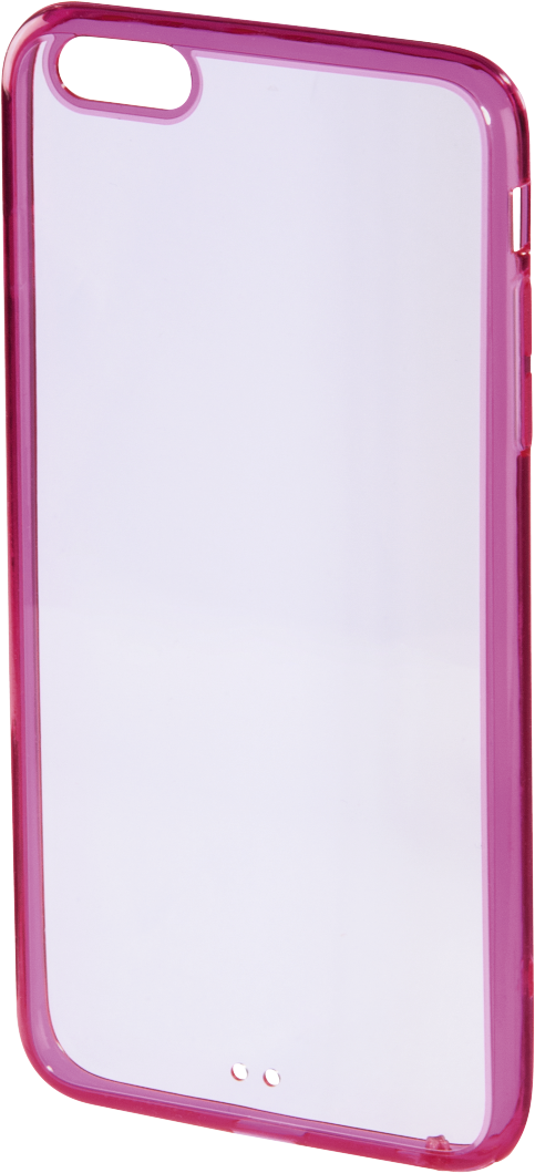 Pink Smartphone Case Transparent Back PNG Image