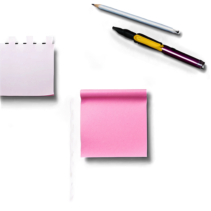 Pink Sticky Note Png 66 PNG Image