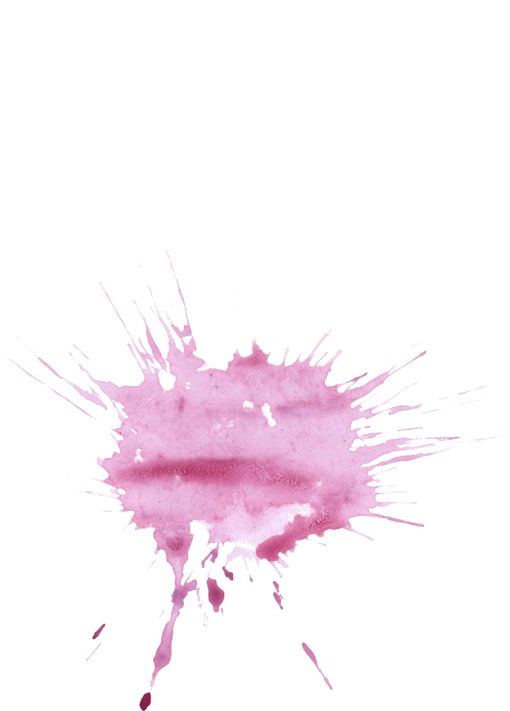 Pink Watercolor Splash Texture PNG Image