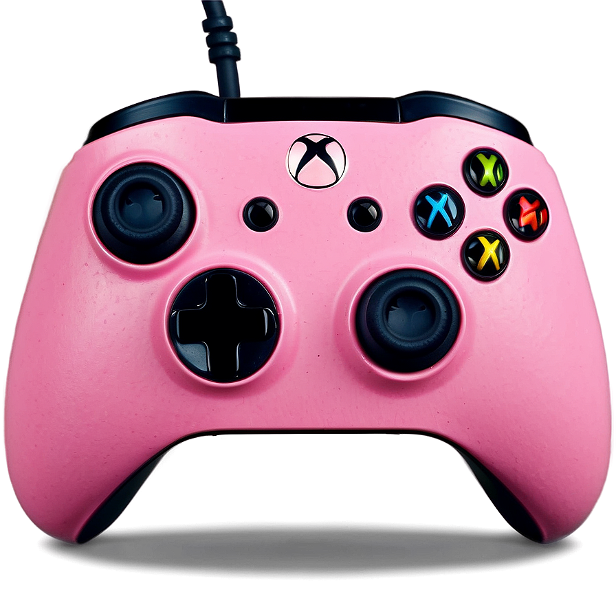 Pink Xbox Controller For Gamers Png 26 PNG Image