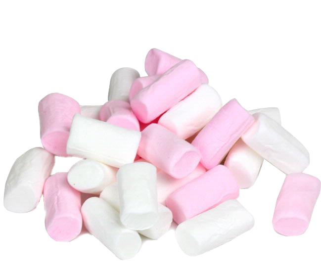 Pinkand White Marshmallows PNG Image