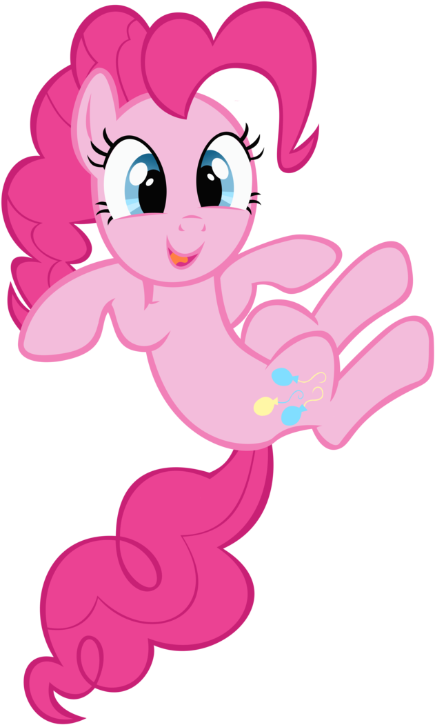 Pinkie Pie Happy Jump PNG Image