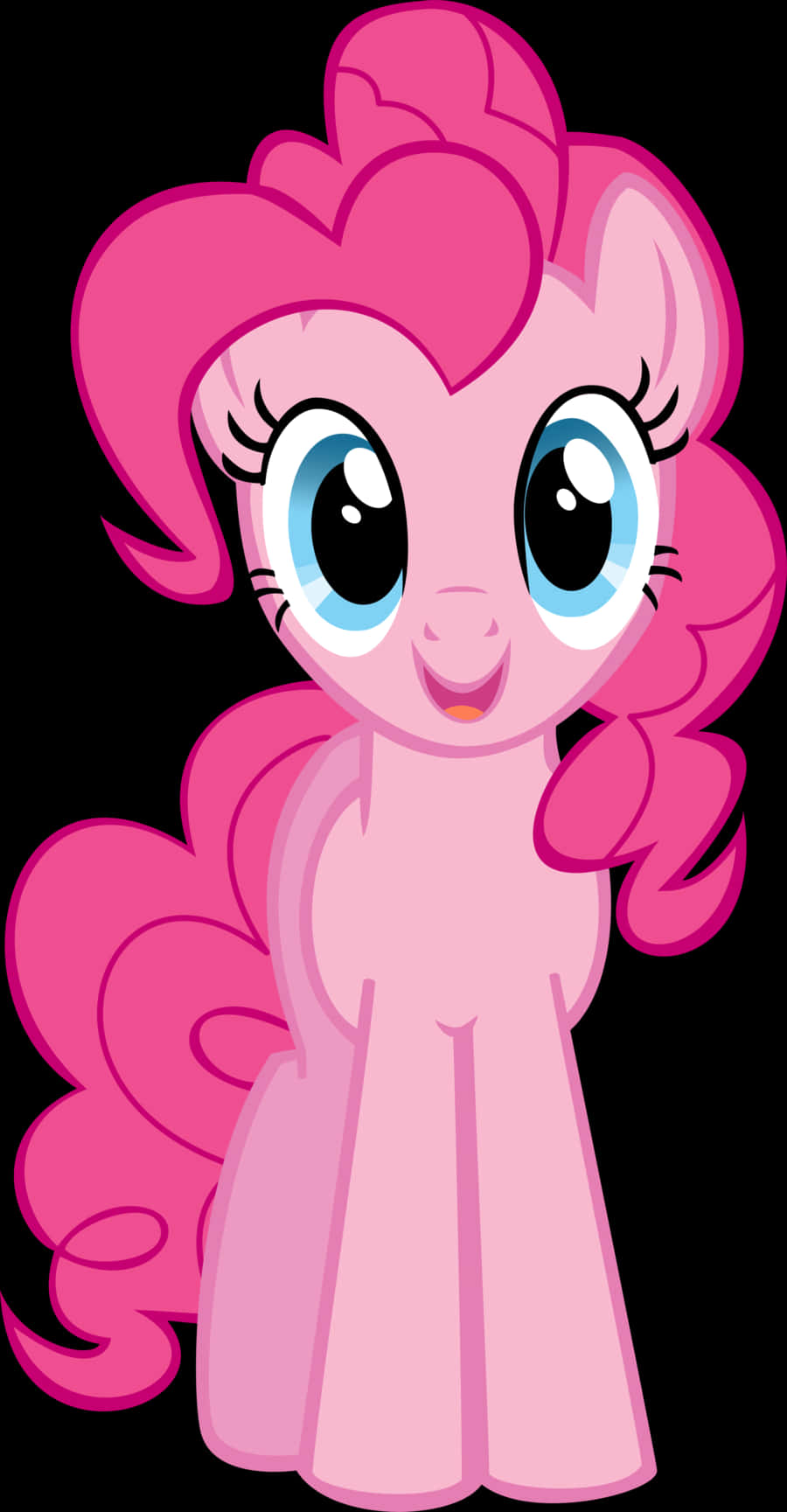 Pinkie Pie My Little Pony Vector PNG Image