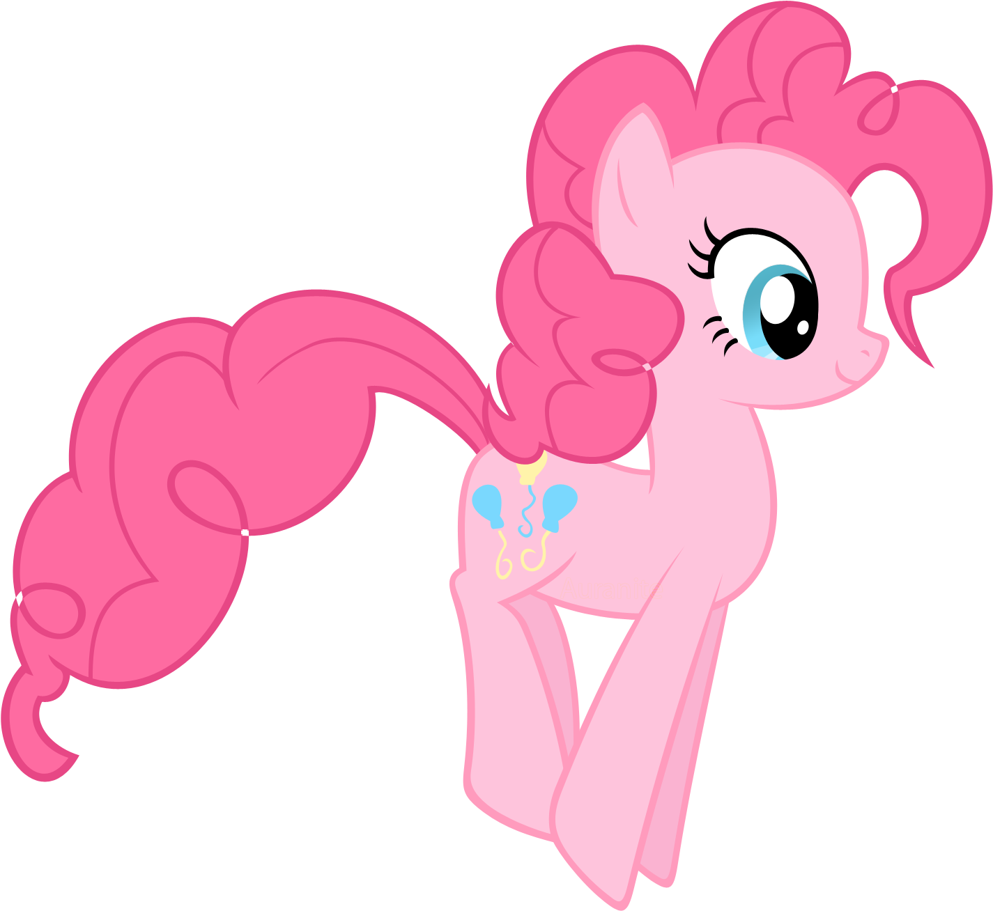 Pinkie Pie My Little Pony Vector PNG Image