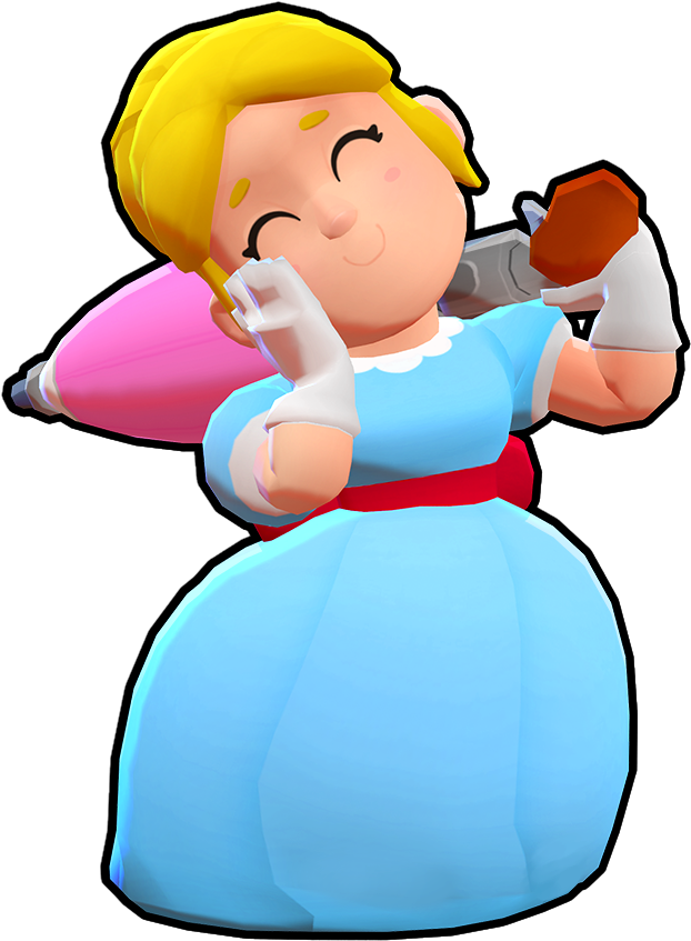 Piper Brawl Stars Character PNG Image