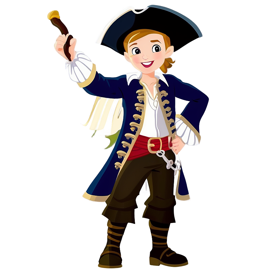 Pirate Boy Cartoon Png Hdv PNG Image