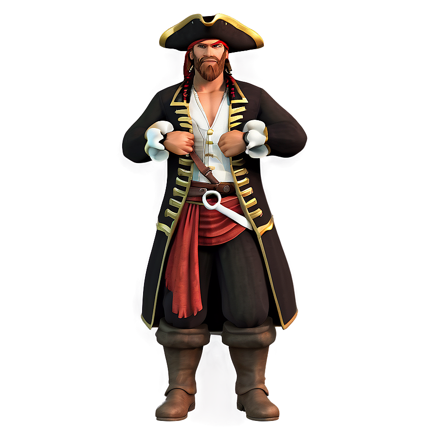 Pirate Character Png 05242024 PNG Image