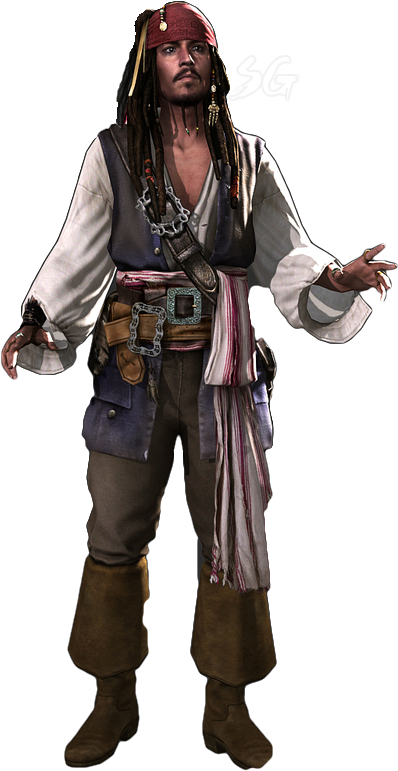 Pirate_ Character_ Render PNG Image