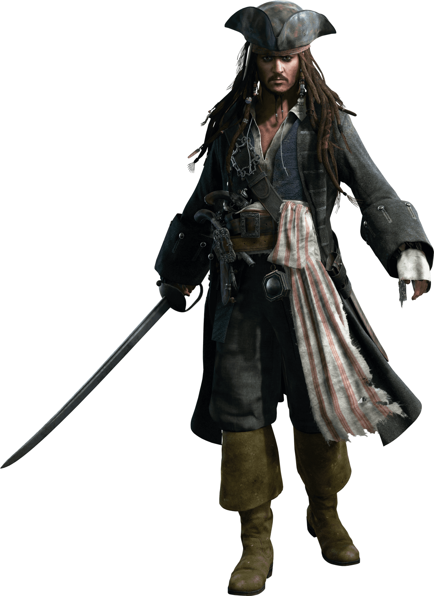 Pirate_ Character_ Render PNG Image