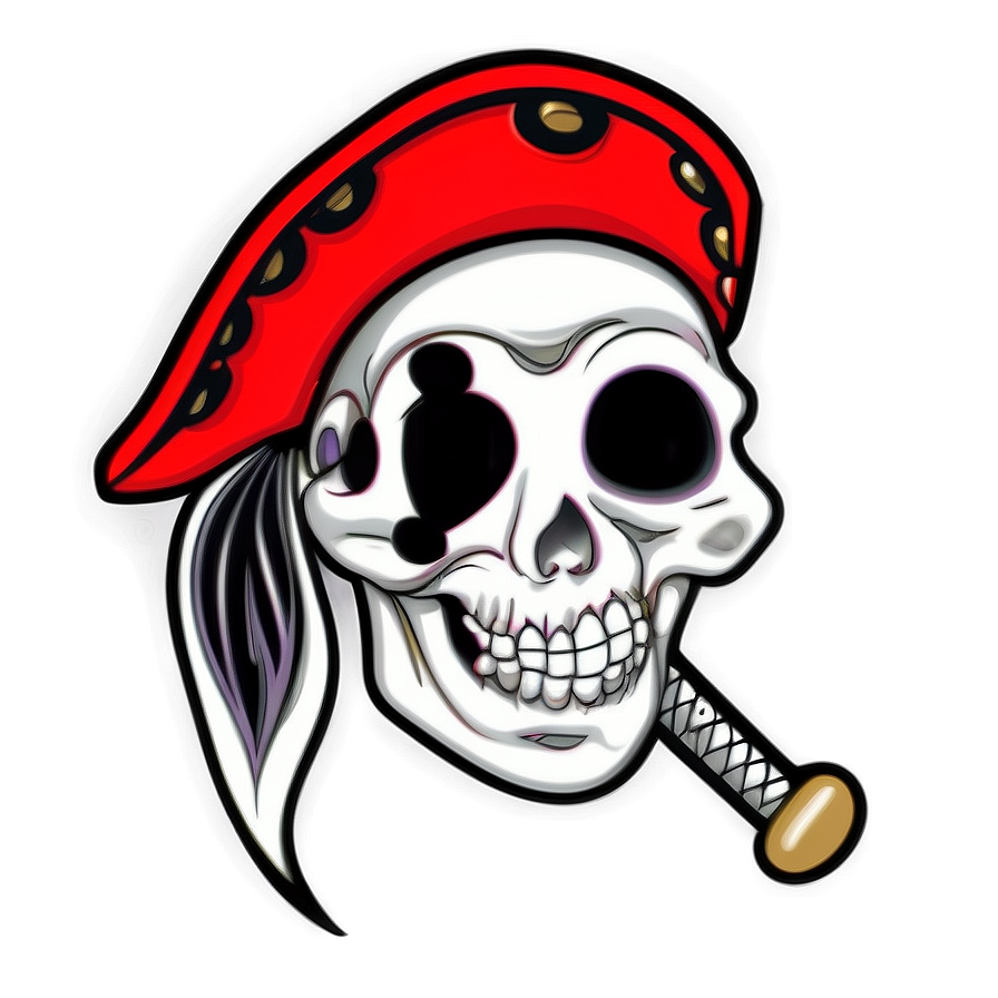 Pirate Coloring Page Png Fac38 PNG Image