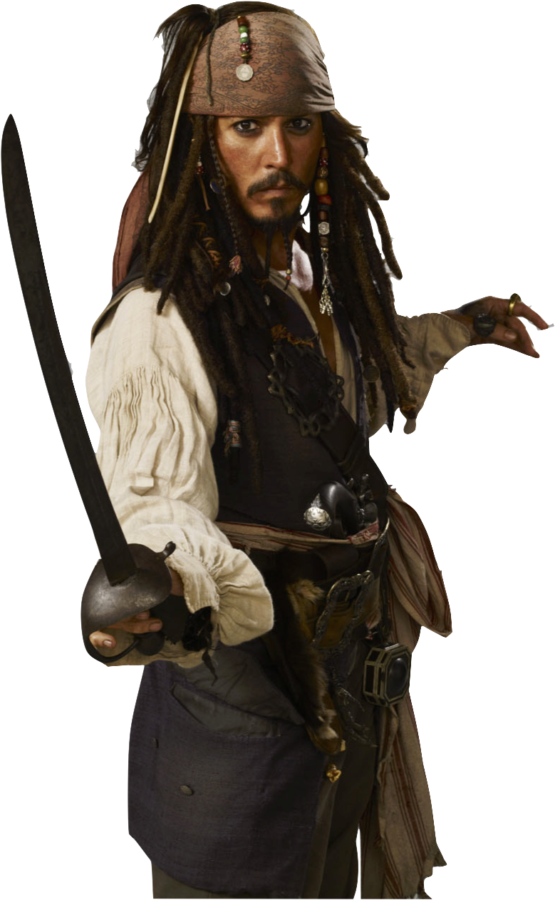 Pirate_ Costume_ Pose PNG Image