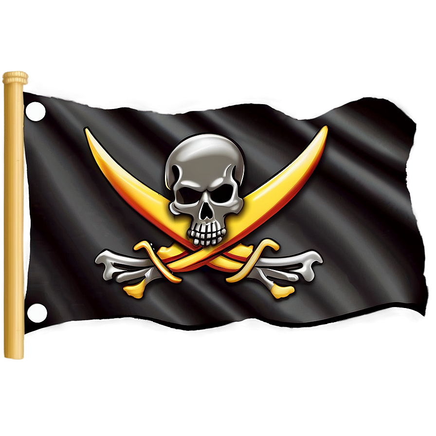 Pirate Flag Emblem Png 32 PNG Image