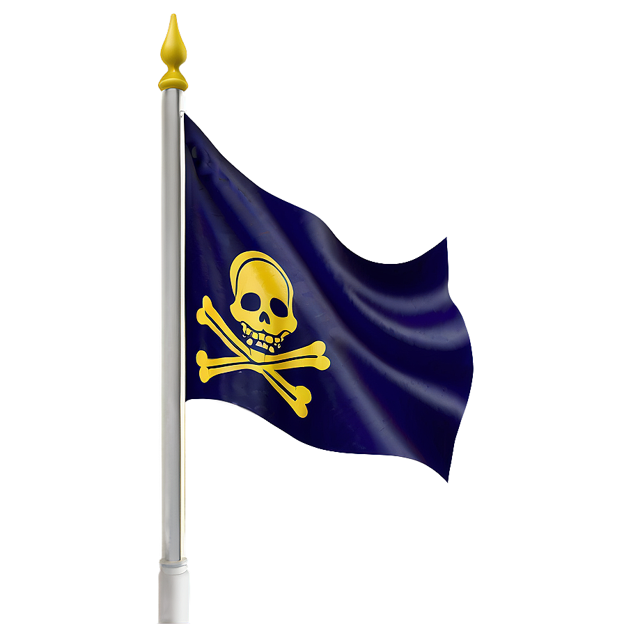 Pirate Flag Waving Png Tjc78 PNG Image