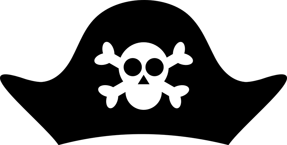 Pirate Hat Skulland Crossbones Icon PNG Image