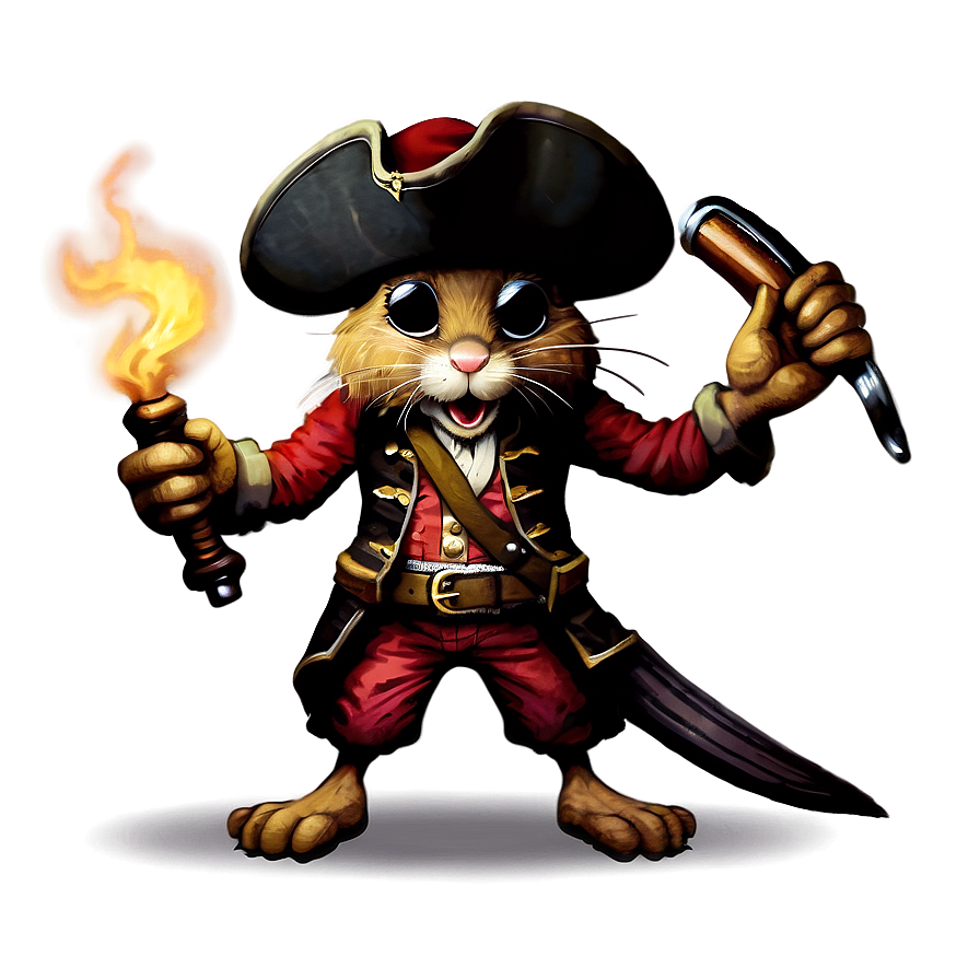 Pirate Mouse Png 05042024 PNG Image