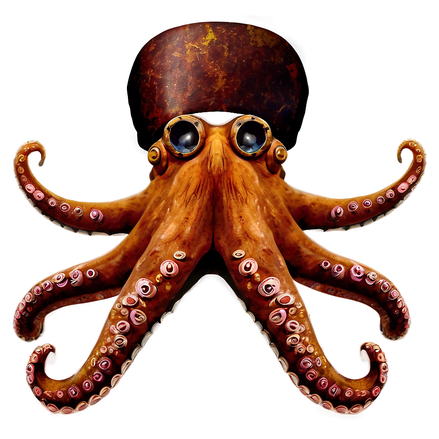 Pirate Octopus Png 05062024 PNG Image