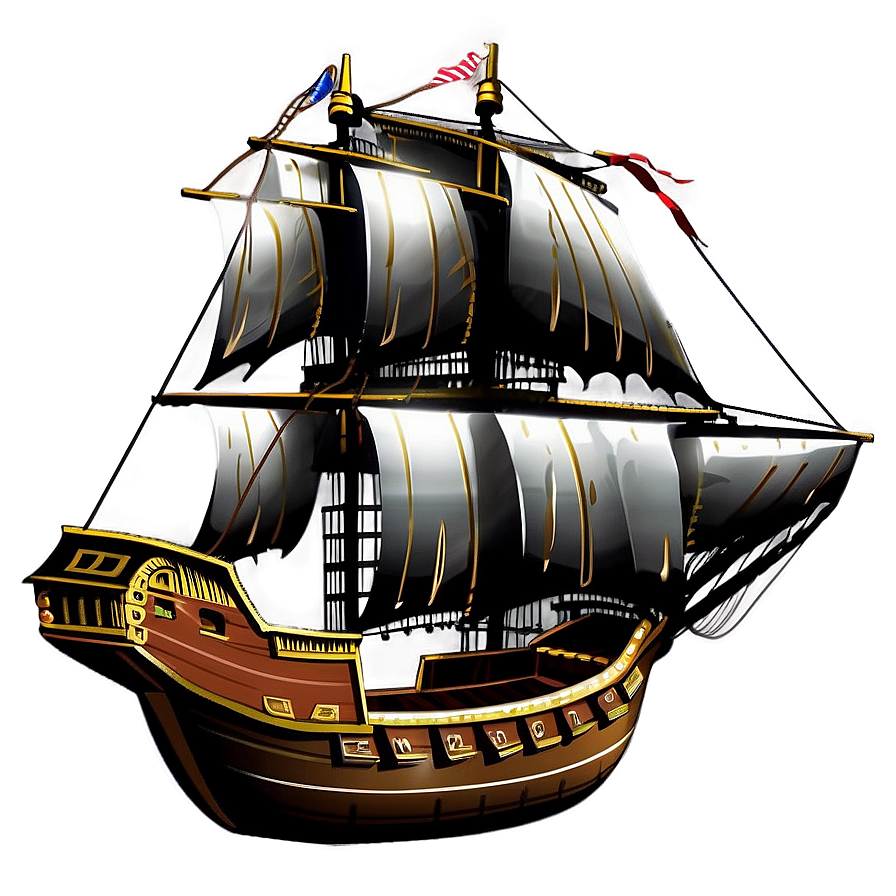 Pirate Ship Png 05232024 PNG Image