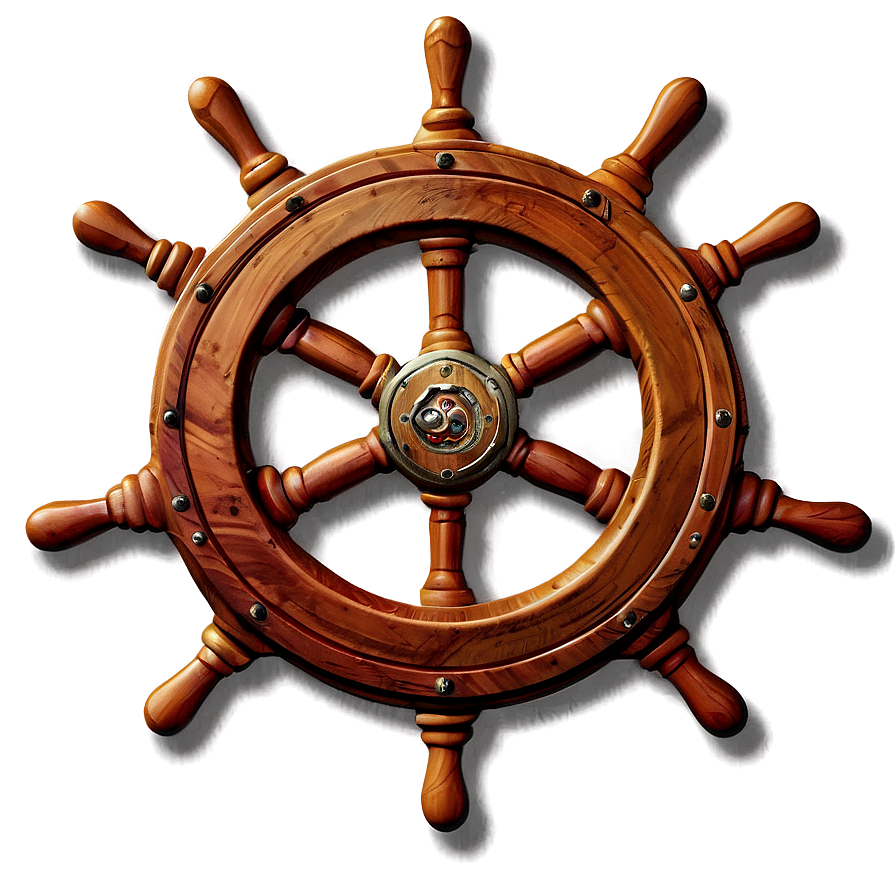 Pirate Ship Wheel Png Uqs PNG Image