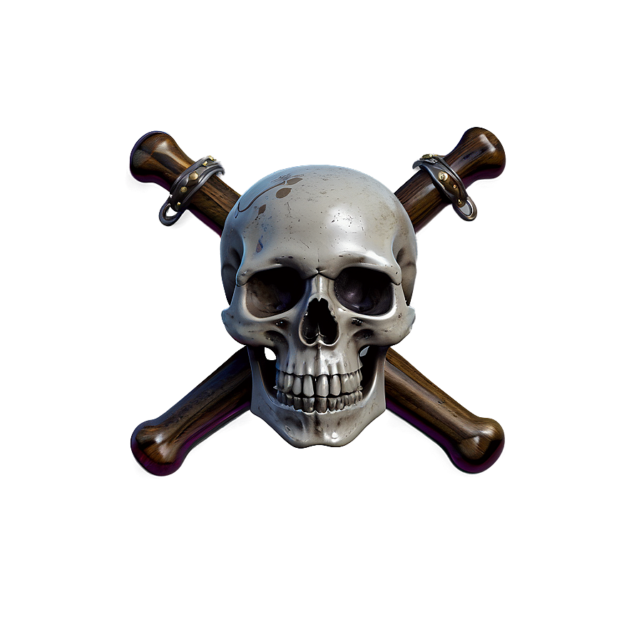 Pirate Themed Skull Png 06122024 PNG Image