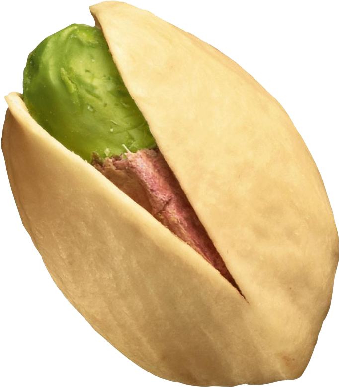 Pistachio Nut Closeup PNG Image