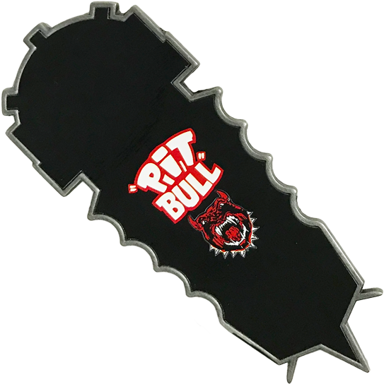 Pitbull Brand Logo Patch PNG Image