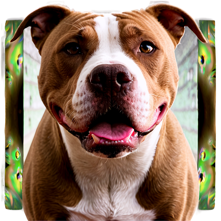 Pitbull Close Up Png Eoc PNG Image