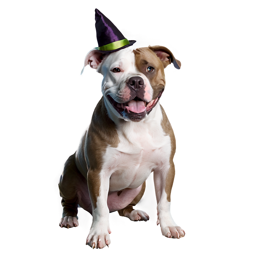 Pitbull Halloween Png Vjx PNG Image