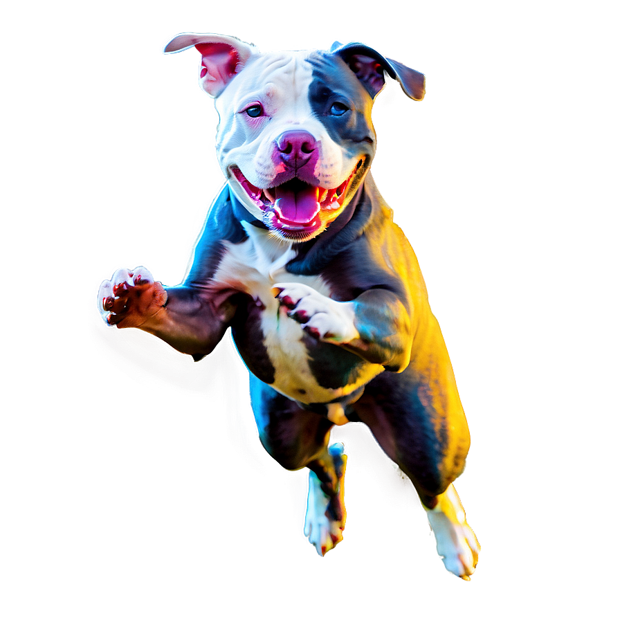 Pitbull Jumping Png 75 PNG Image