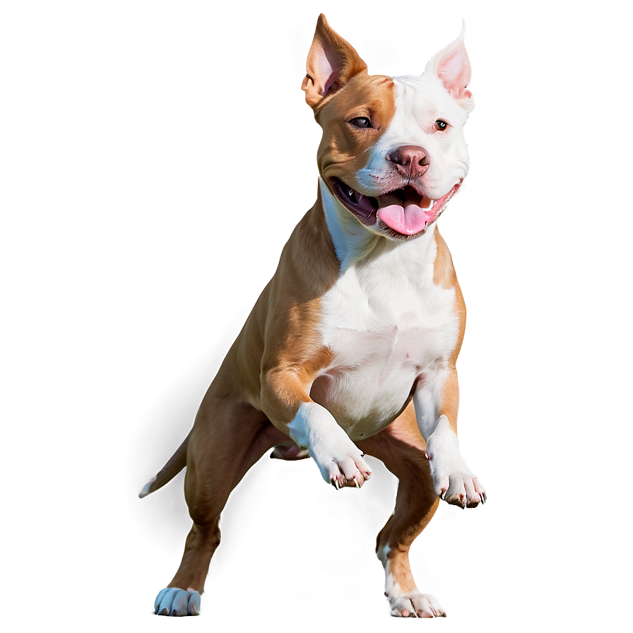 Pitbull Jumping Png Pln PNG Image