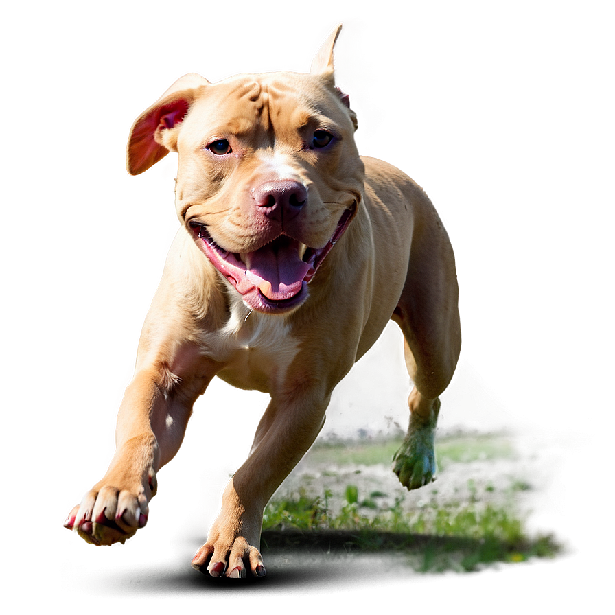 Pitbull Running Png Nha52 PNG Image