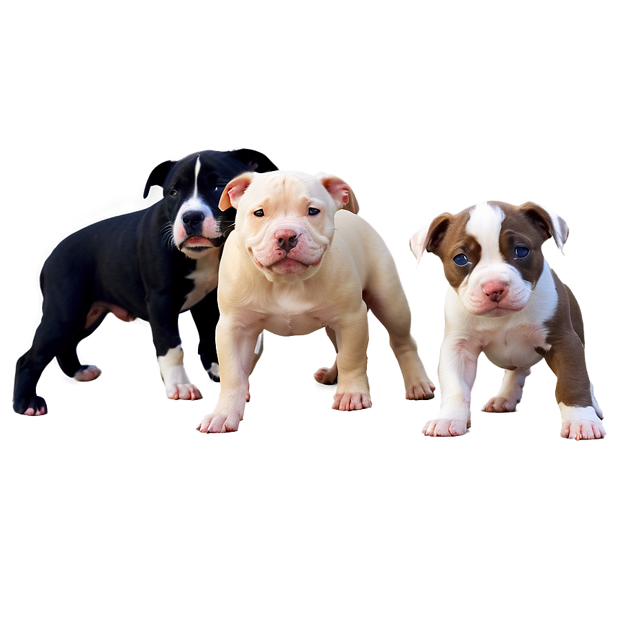 Pitbull With Puppies Png 52 PNG Image