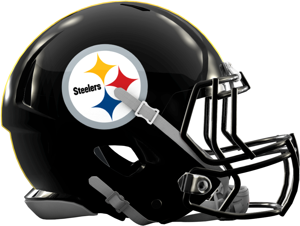 Pittsburgh Steelers Football Helmet PNG Image