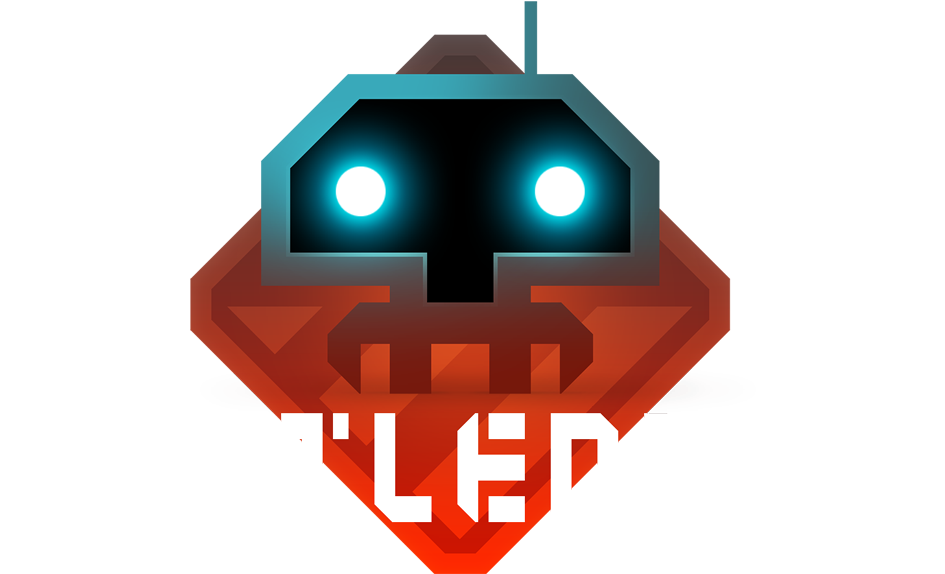 Pixel Art Battle Droid Logo PNG Image