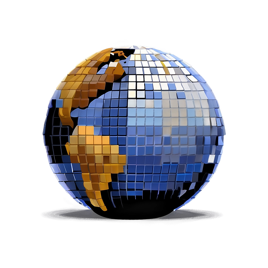 Pixel Art Globe Png Ban84 PNG Image